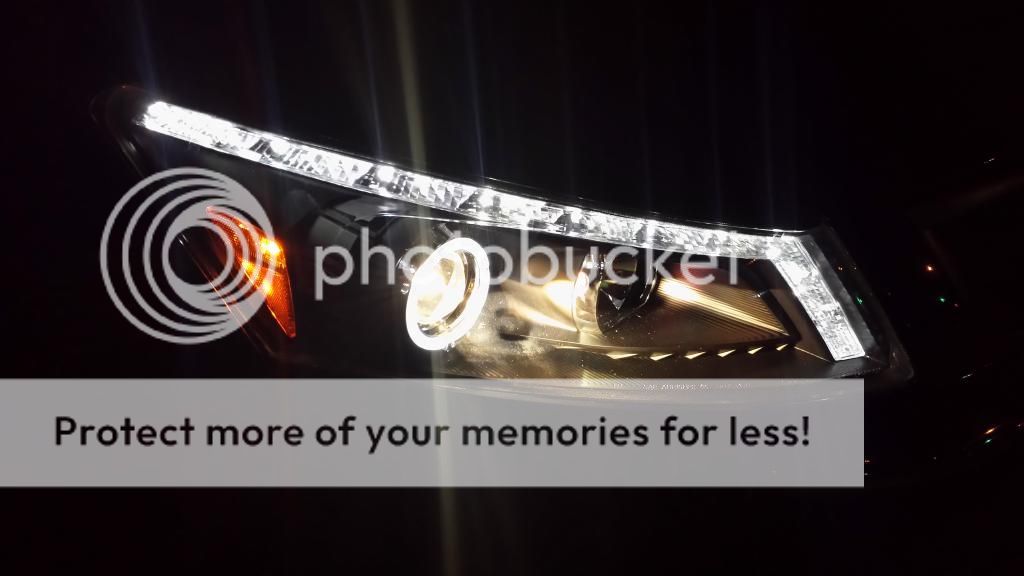 i installed ebay led headlights on my sedan Drive Accord Honda Forums